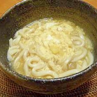 温まる～カニ玉うどん（*＾＾*）